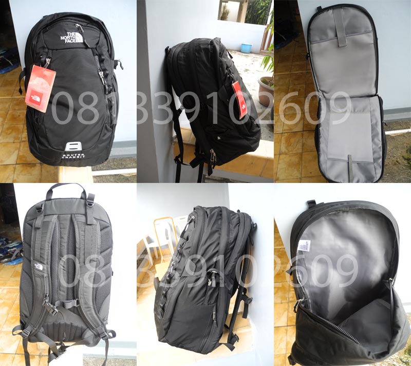 north face router transit backpack dimensions